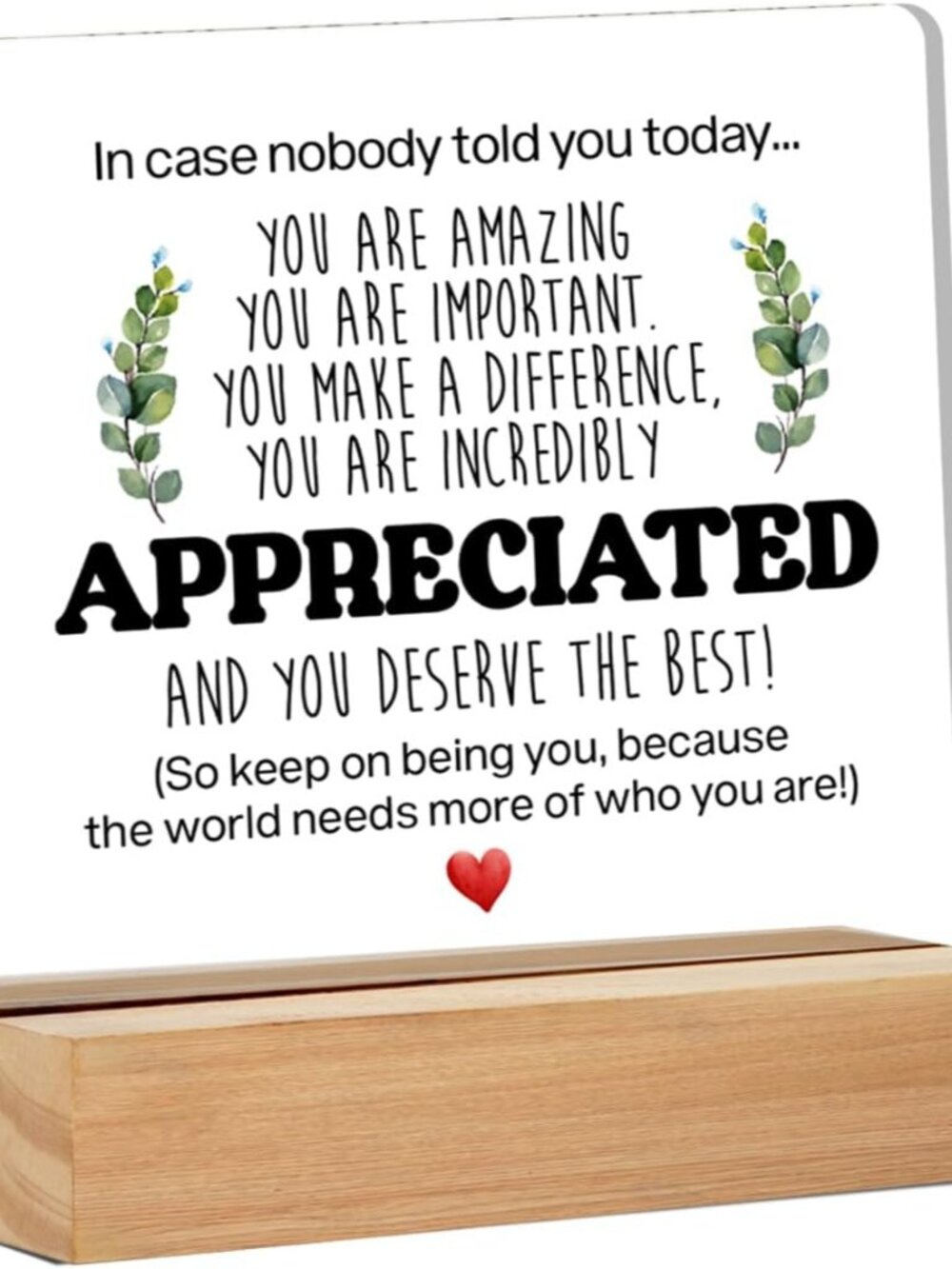 Inspirational Gift Ideas - Thank You Gifts for Women Men Friends - Appreciation